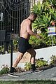 dan reynolds shirtless walk 05