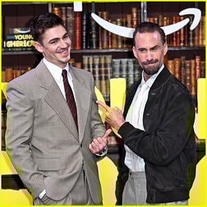 Hero Fiennes Tiffin Joins Uncle Joseph Fiennes at Their 'Young Sherlock' London Premiere!